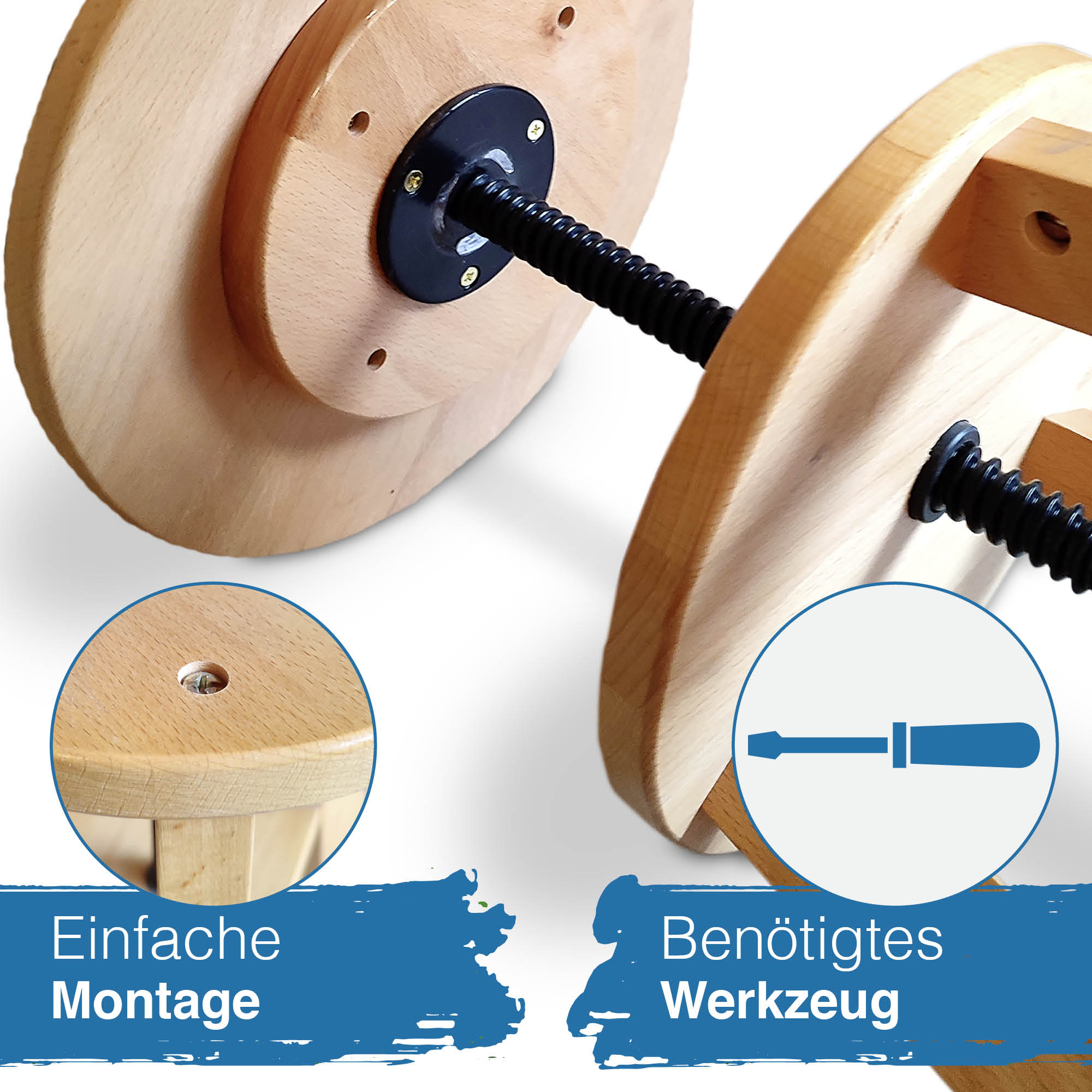 Artina Malhocker Hocker Schemel Arles aus Buchenholz FSC® zertifiziert