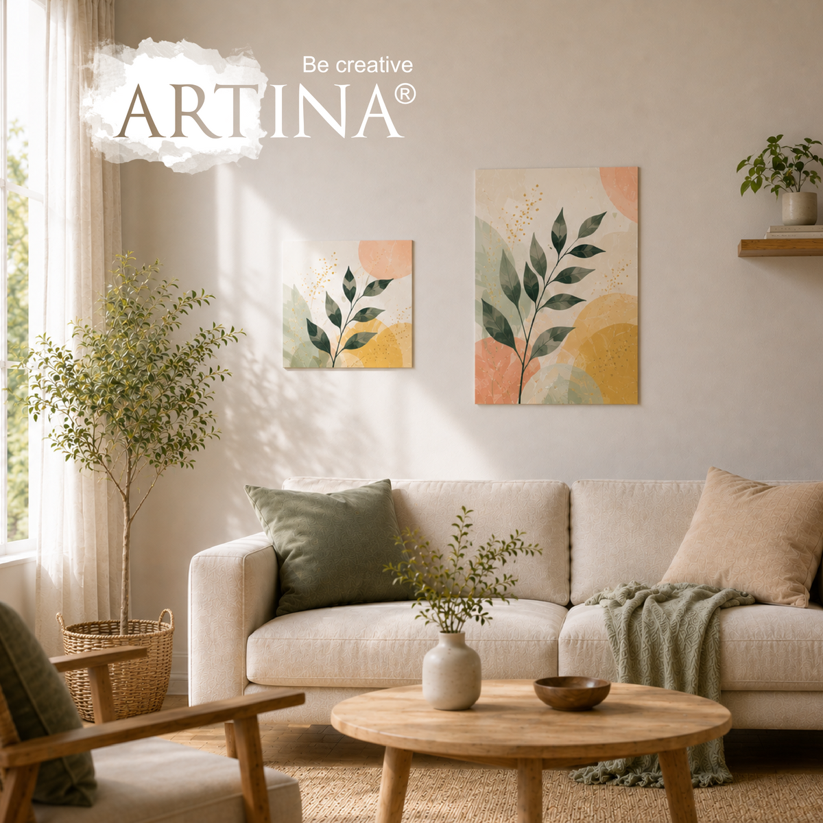 Artina Malkarton 16er Set Leinwände 3 mm in verschiedenen Größen