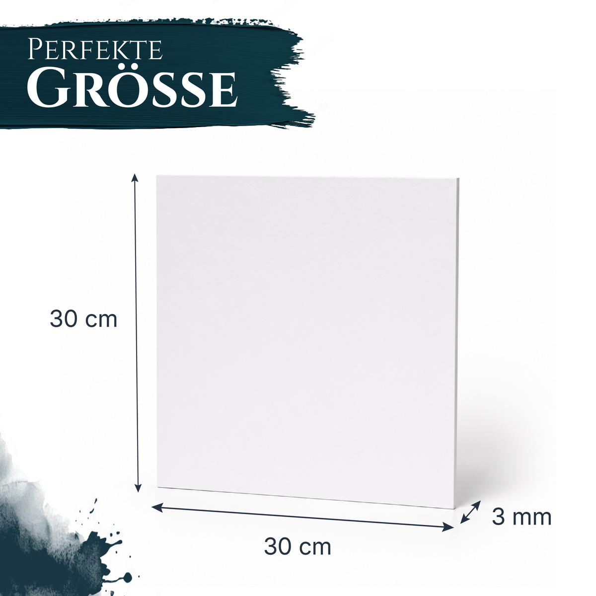 Artina Malkarton 5er Set Leinwand 3 mm in verschiedenen Größen