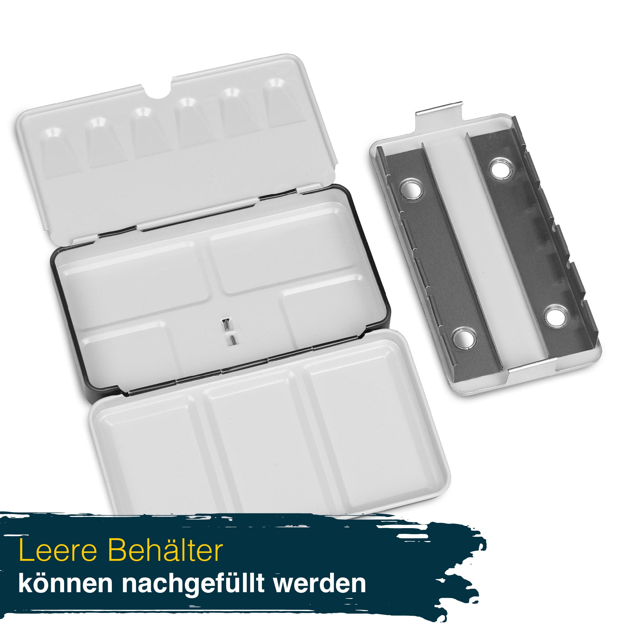 Artina Colaro Aquarellfarben Malkasten Set inkl. Wassertankpinsel