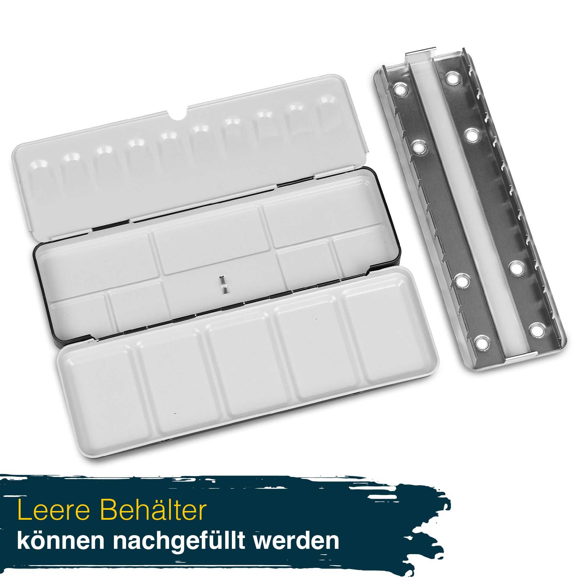 Artina Colaro Aquarellfarben Malkasten Set inkl. Wassertankpinsel