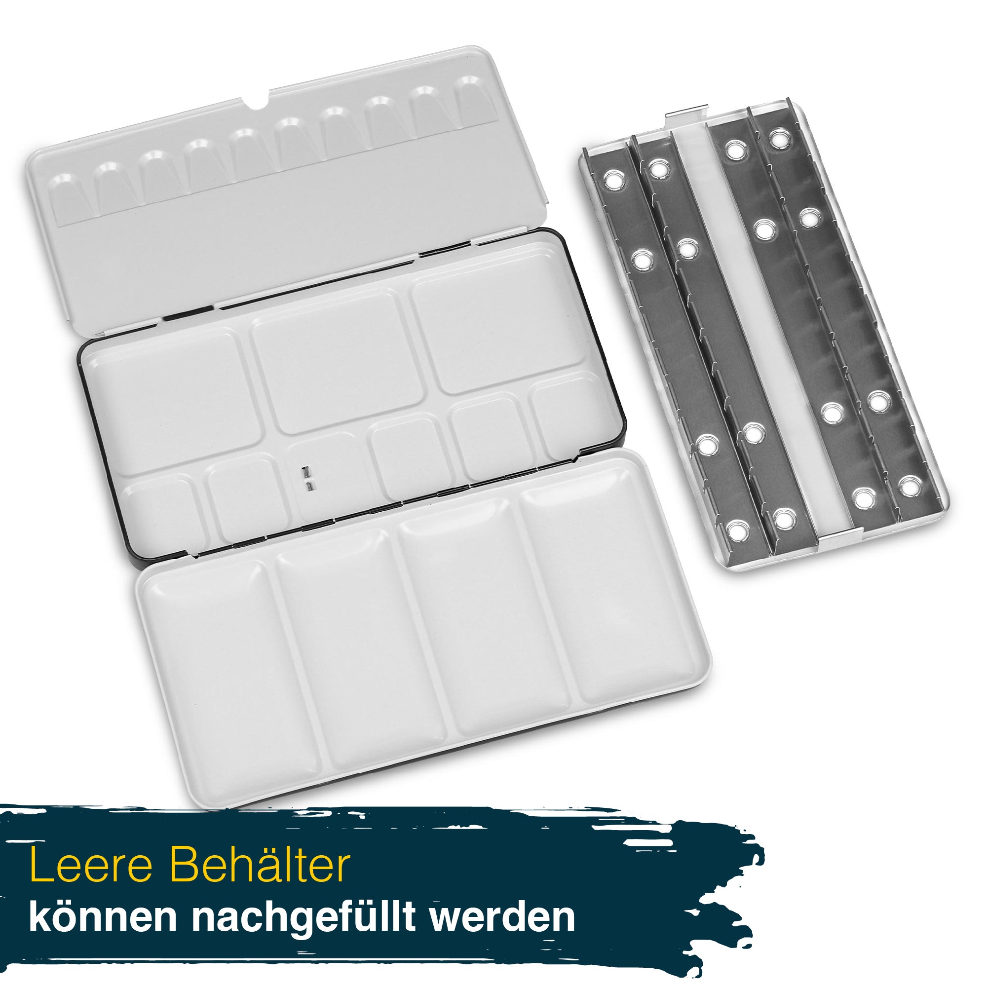 Artina Colaro Aquarellfarben Malkasten Set inkl. Wassertankpinsel