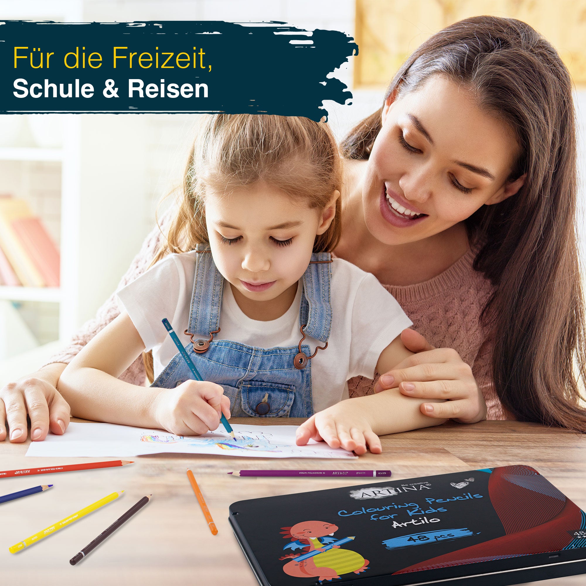 Artina div. Sets Kinder Buntstifte Artilo Farbstifte mit FSC® Zertifikat