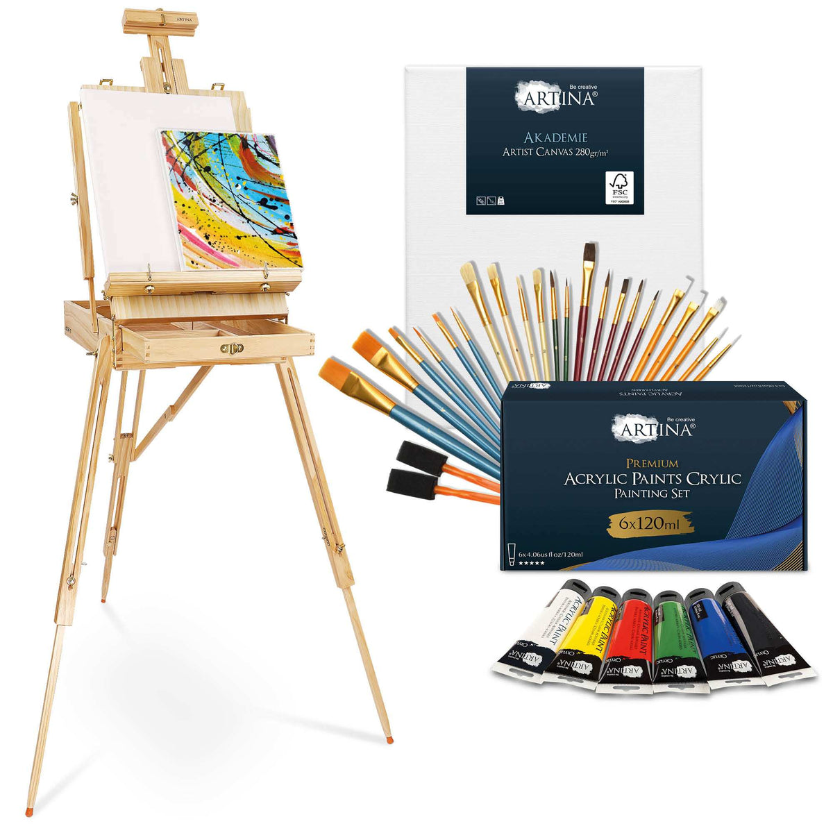 Staffelei Sets günstig kaufen – Staffeleien-Shop