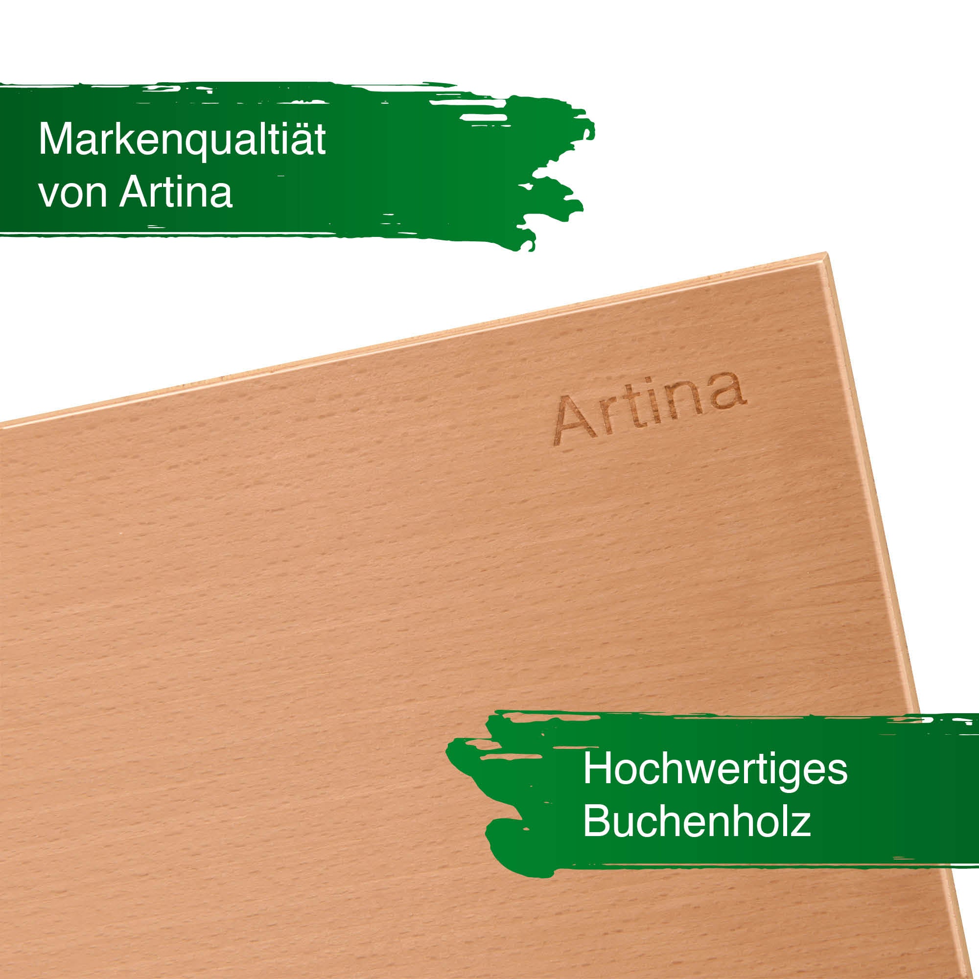 Artina Tischstaffelei Zeichenbrett Montpellier aus geöltem Buchen-Holz