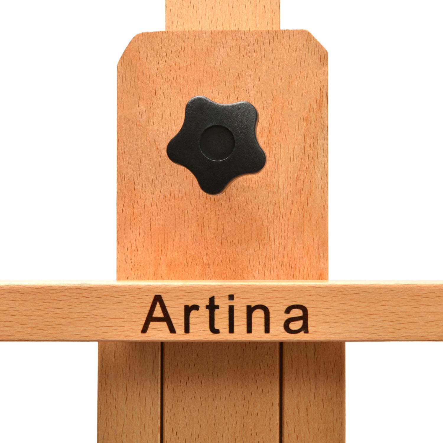 Artina Profi-Atelierstaffelei Toulouse aus massivem Buchenholz mit verstellbarer Neigung und stabiler Bauweise
